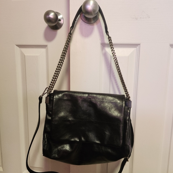 Zara Leather Shoulder Bag - Picture 2 of 7